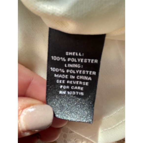 NWT Sharagano Chevron Knit Dress Women Size 14 Cap Sleeve Boho Festival Hippie - Picture 6 of 9